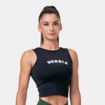Maiou pentru femei Fit & Sporty Black - NEBBIA
