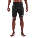 Pantaloni scurți de compresie Series-1 Half Tights Black - SKINS