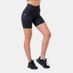 Pantaloni scurți pentru femei Fit & Smart Biker Black - NEBBIA