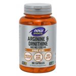 Arginină & Ornitină - NOW Foods