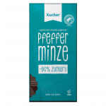 Ciocolată neagră vegană cu mentă - Xucker