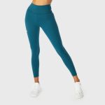 Colanți 7/8 pentru femei Infinity Cropped Blue Coral - SQUATWOLF