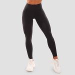 Colanți pentru femei Mesh Panel Black - GymBeam