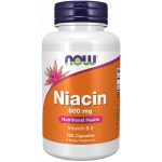 Niacină 500 mg - NOW Foods