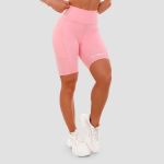 Pantaloni scurți pentru femei Biker Pink - GymBeam