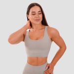 Sutien sport Cut-Out Grey - GymBeam