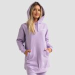 Hanorac pentru femei Limitless Longline Lavender - GymBeam