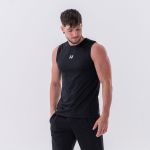 Maiou pentru bărbați Sporty Power Black - NEBBIA