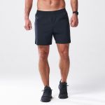 Pantaloni scurți pentru bărbați 6“ Lined Quickdry Black - SQUATWOLF
