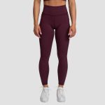 Colanți pentru femei Mesh Panel Eggplant - GymBeam