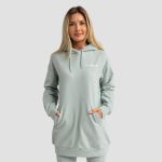 Hanorac pentru femei Limitless Longline Eucalypt - GymBeam
