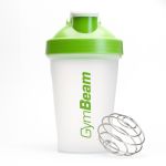 Shaker Blend Bottle transparent-verde 400 ml - GymBeam