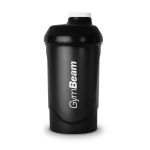 Shaker negru All-Black 700 ml - GymBeam