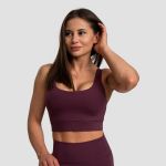 Sutien sport Cut-Out Eggplant - GymBeam