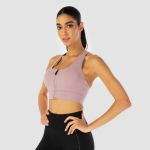Sutien sport Zip Up Infinity Elderberry - SQUATWOLF