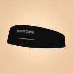 Bandană sport Black - BeastPink