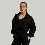 Hanorac pentru femei Lunar Zip-Up Black - STRIX
