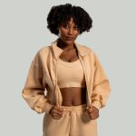 Hanorac pentru femei Lunar Zip-Up Sandshell - STRIX