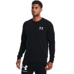 Hanorac Rival Terry LC Crew Black - Under Armour