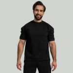 Tricou Oversized Heavy Black - STRIX