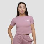 Tricou pentru femei Cropped Agile Woodrose - GymBeam