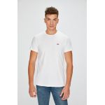 Levi's tricou din bumbac barbati, culoarea rosu, neted