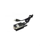 Cablu adaptor Engros USB-Serial negru