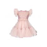 Rochie fete model Antonia en-gros, paiete roz