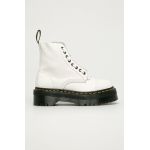 Dr. Martens cizme de piele Sinclair 26261100-WHITE
