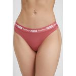 Puma tanga 2-pack culoarea roz, 907854