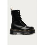 Dr. Martens bocanci de piele Jadon Hi femei, culoarea negru, cu platforma