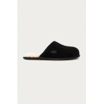 UGG papuci din piele întoarsă Scuff 1101111.BLK-BLACK