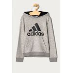 Adidas Bluză copii GN4019 culoarea gri, cu imprimeu