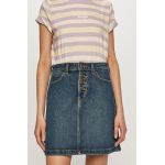 Lee Fustă jeans culoarea albastru marin