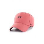 47brand Căciulă culoarea roz, cu imprimeu