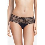 Chantelle Chiloți culoarea negru, transparent