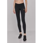 EA7 Emporio Armani Colanți femei, culoarea negru, cu imprimeu