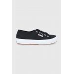 Superga Teniși femei, culoarea negru