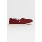Toms Espadrile culoarea bordo
