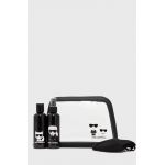 Karl Lagerfeld - Trusa de calatorie - geanta cosmetica, masca si doua recipiente