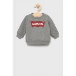 Levi's Bluză copii culoarea gri, cu imprimeu