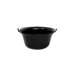 Ceaun smaltuit, 3L interior negru / EXT 7227_1 Engros