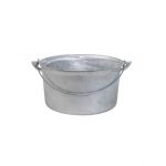 Ceaun tuci aluminiu alimentar, capacitate 10L, fund drept / EXT 6794_1 Engros