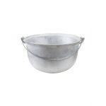 Ceaun tuci aluminiu alimentar, capacitate 10L, fund rotund / EXT 6794 Engros