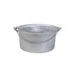 Ceaun tuci aluminiu alimentar, capacitate 12L, fund drept / EXT 8056_1 Engros