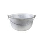 Ceaun tuci aluminiu alimentar, capacitate 15L, fund rotund / EXT 10303 Engros