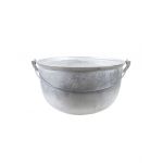 Ceaun tuci aluminiu alimentar, capacitate 17L, fund rotund / EXT 8073 Engros