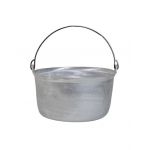 Ceaun tuci aluminiu alimentar, capacitate 20L, fund drept / EXT 8055_1 Engros
