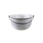 Ceaun tuci aluminiu alimentar, capacitate 30L, fund rotund / EXT 7248 Engros