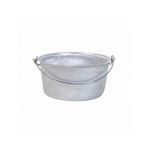 Ceaun tuci aluminiu alimentar, capacitate 5L, fund drept / EXT 8041_1 Engros